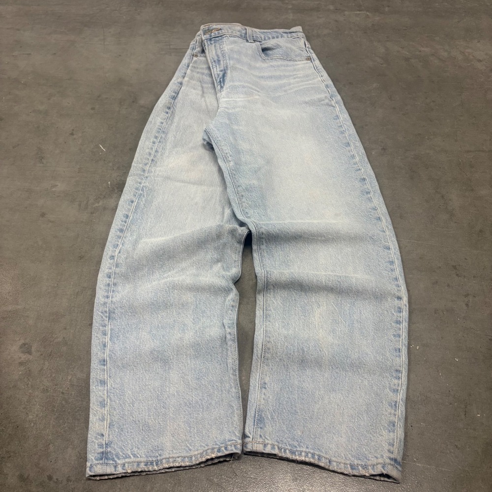 Vintage Y2K/2000s Baggy American eagle Light Wash 34 inch Denim Jeans!